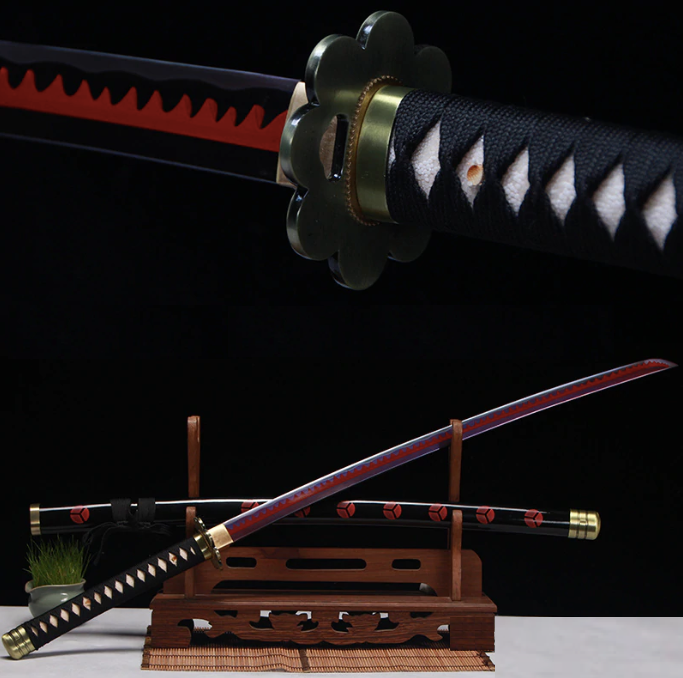 WANHUI Replica Blade Anime One Piece Samurai Sword Dracule Mihawk