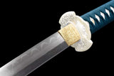 Aoi Kaigan Clay Tempered Folded Steel Katana Samurai Sword