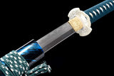 Aoi Kaigan Clay Tempered Folded Steel Katana Samurai Sword