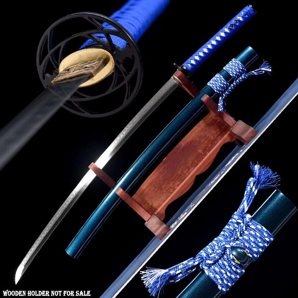 Aokaze T10 Clay Tempered Katana Samurai Sword