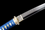 Azūrushimā T10 Clay Tempered Carbon Steel Tanto Sword