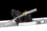 Haiyato Clay Tempered Carbon Steel Tanto Sword