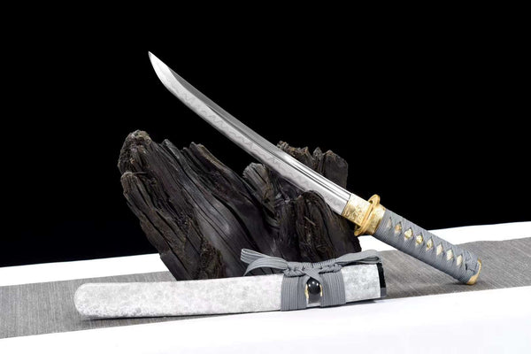 Haiyato Clay Tempered Carbon Steel Tanto Sword