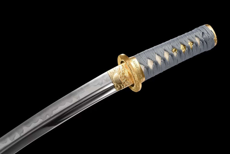 Haiyato Clay Tempered Carbon Steel Tanto Sword