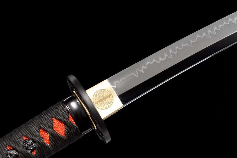 Koi Shinkōshoku T10 Clay Tempered Carbon Steel Katana Samurai Sword