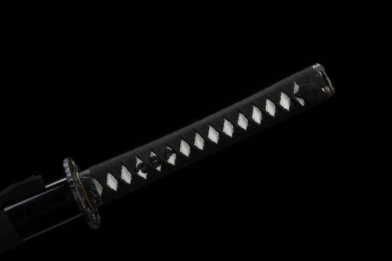 Kokutan āto T10 Clay Tempered Katana Samurai Sword
