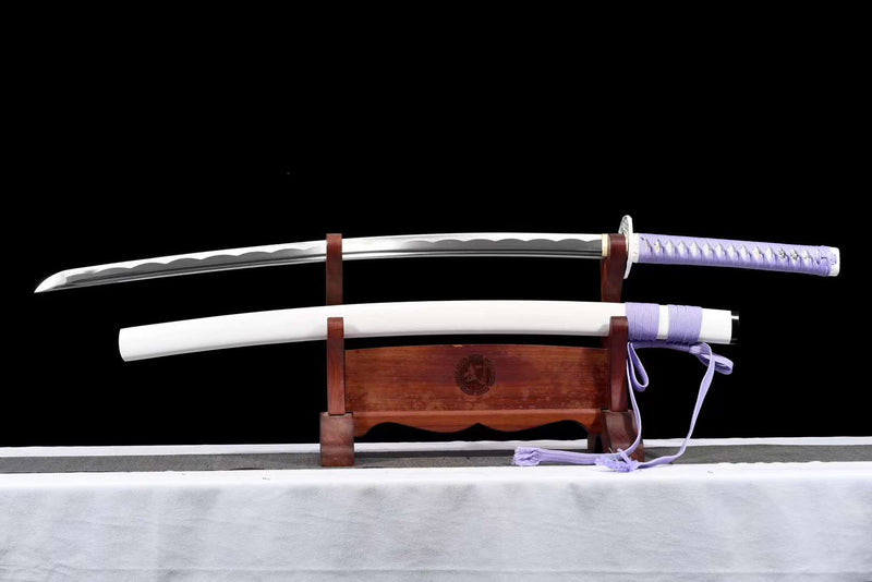 Murasaki Sakura High Carbon Steel Katana Sword