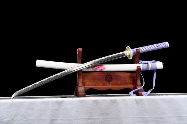 Murasaki Sakura High Carbon Steel Katana Sword