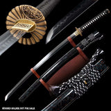 Raikiri T10 Clay Tempered Katana Samurai Sword