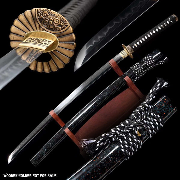 Raikiri T10 Clay Tempered Katana Samurai Sword
