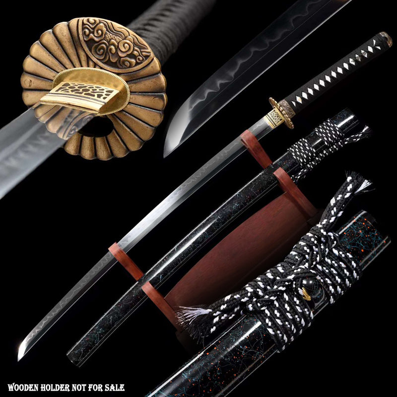 Raikiri T10 Clay Tempered Katana Samurai Sword