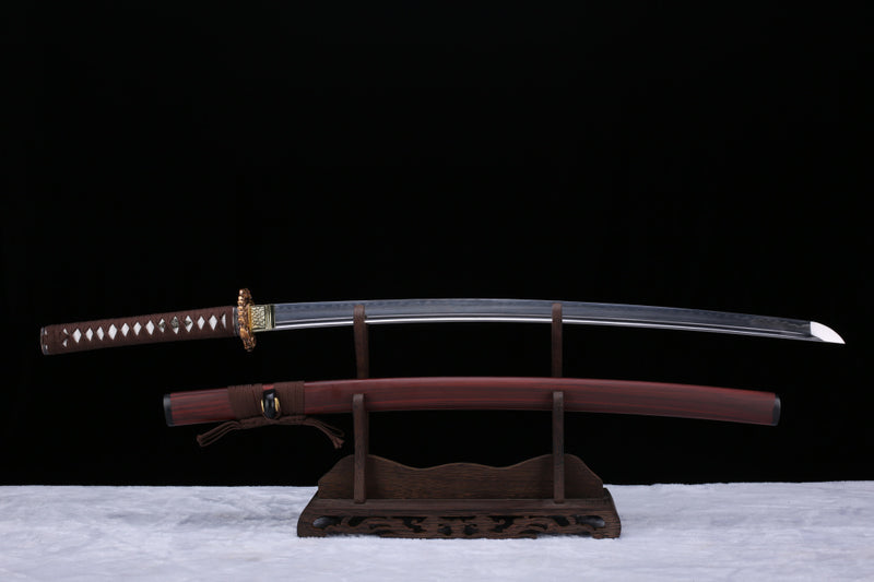 Sakana to Nami T10 Clay Tempered Katana Samurai Sword