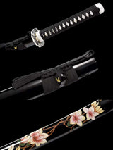 Utsukushī Hana Carbon Steel Katana Samurai Sword