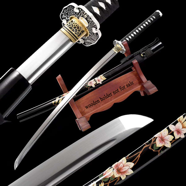 Utsukushī Hana Carbon Steel Katana Samurai Sword