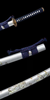 Yasei Dōbutsu Carbon Steel Katana Samurai Sword
