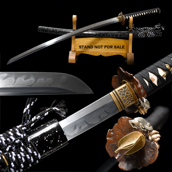 Hikigaeru T10 Clay Tempered Katana Samurai Sword