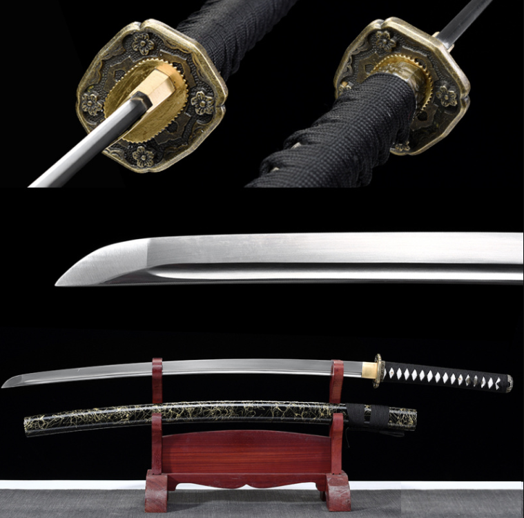 Adelina Carbon Steel Katana Samurai Sword