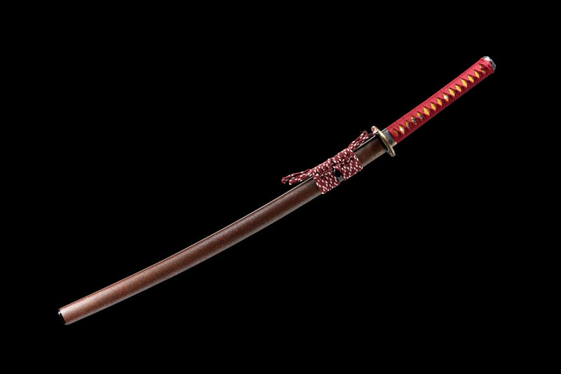 Ansekishoku Folded Steel Katana Samurai Sword