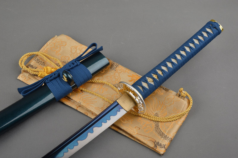 Aoi Hoseki High Carbon Steel Katana Samurai Sword