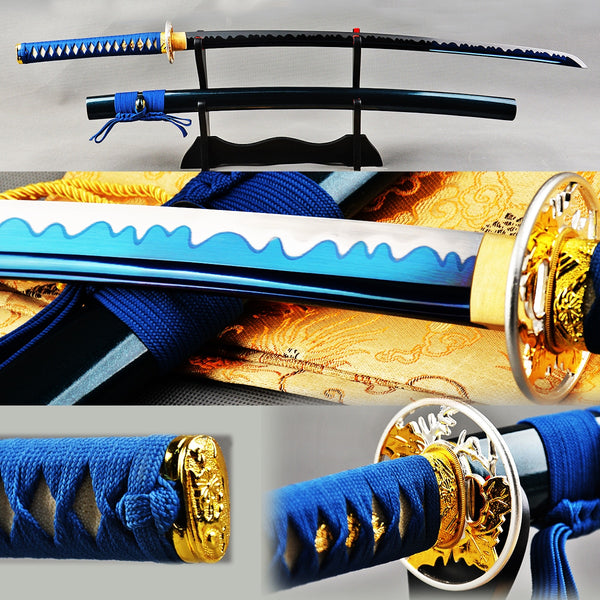 Aoi Hoseki High Carbon Steel Katana Samurai Sword