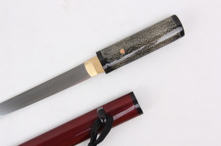 Baffa Carbon Steel Tanto Sword