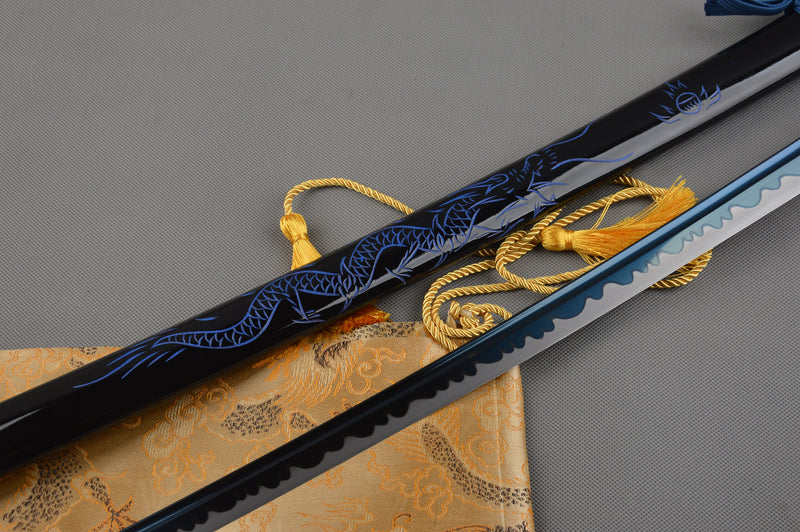 Doragonburū High Carbon Steel Katana Samurai Sword