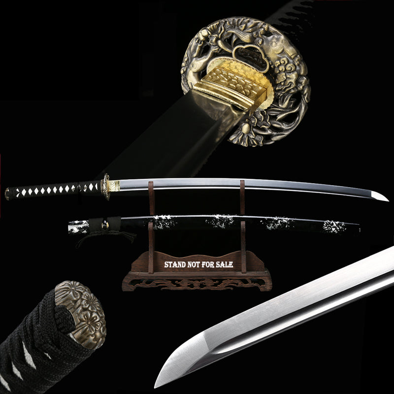 Fukuzatsuna Carbon Steel Katana Samurai Sword