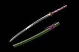 Hebi Folded Steel Katana Samurai Sword