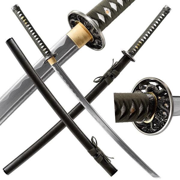 Kokuryuu Folded Steel Katana Samurai Sword