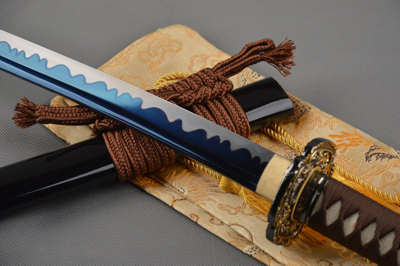 Kūruāsu High Carbon Steel Katana Samurai Sword