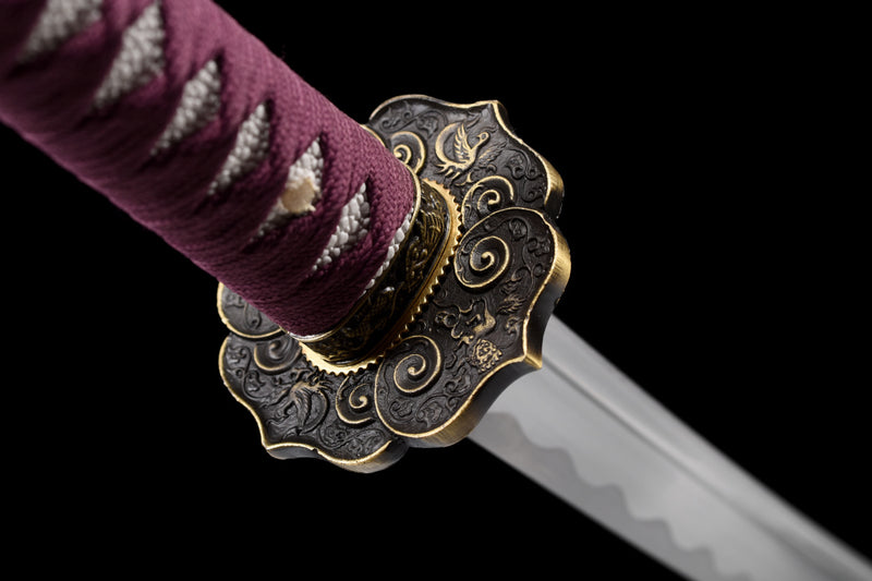 Murasakiiro no hana High Carbon Steel Katana Sword