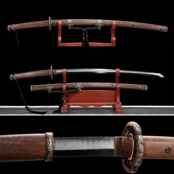Tsuchi Nendo Clay Tempered Tachi Samurai Sword