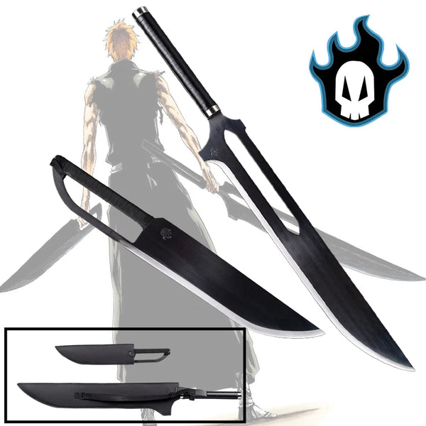 Zangetsu Twin Black Bleach Sword
