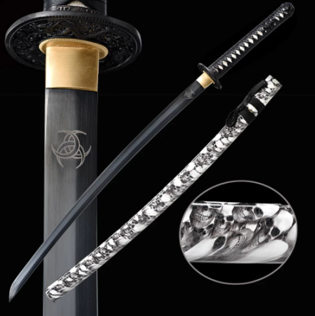 Zugaikotsu Carbon Steel Katana Samurai Sword