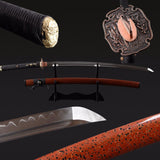 Aat Clay Tempered Folded Steel Katana Samurai Sword
