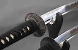 Akemi Carbon Steel Three Samurai Sword Set