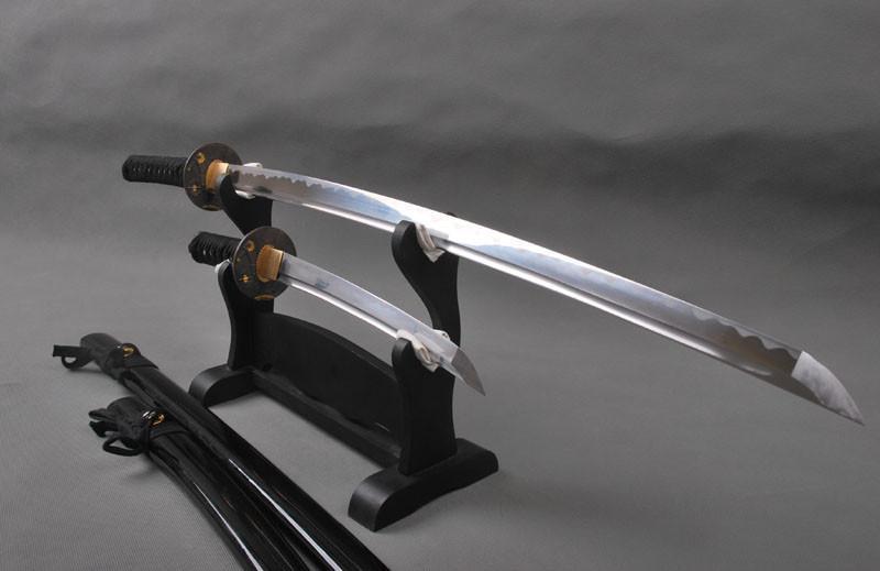 Aki Carbon Steel Samurai Sword Set