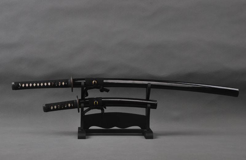 Aki Carbon Steel Samurai Sword Set