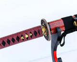 Akio Carbon Steel Katana Samurai Sword
