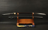 Anada Clay Tempered Carbon Steel Katana Samurai Sword