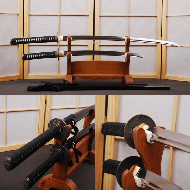 Artur Carbon Steel Samurai Sword Set