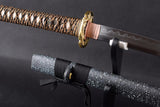 Asnee Clay Tempered Folded Steel Katana Samurai Sword