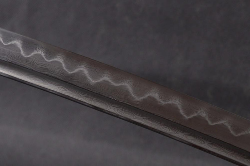 Atid Clay Tempered Folded Steel Katana Samurai Sword