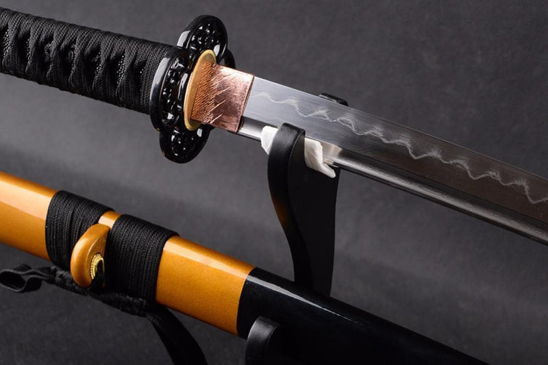 Atid Clay Tempered Folded Steel Katana Samurai Sword