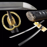 Botan Carbon Steel Katana Samurai Sword