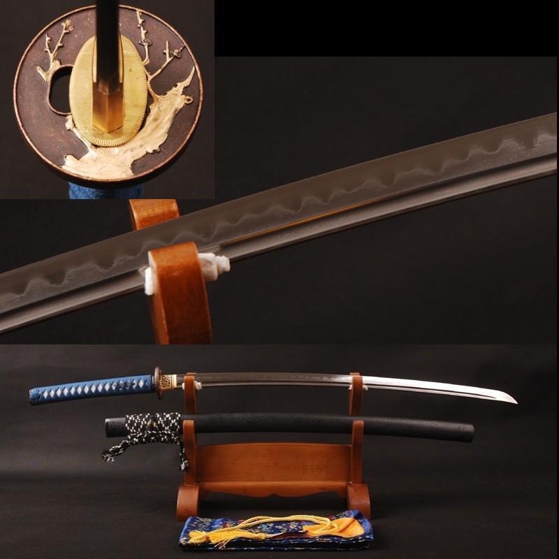 Chuachan Clay Tempered Folded Steel Katana Samurai Sword