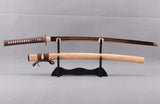 Churai Clay Tempered Carbon Steel Katana Samurai Sword