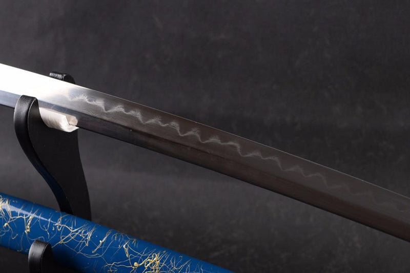 Dara Clay Tempered Folded Steel Katana Samurai Sword