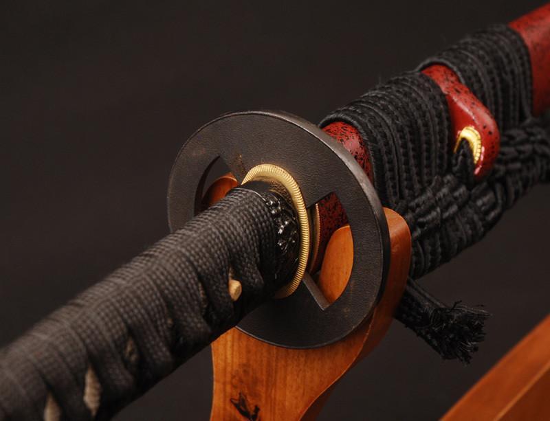 Daw Clay Tempered Carbon Steel Katana Samurai Sword