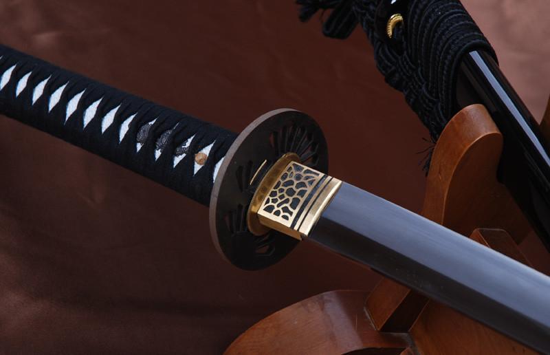 Hansa Clay Tempered Folded Steel Katana Samurai Sword